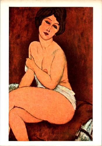 Modigliani assis - nu,