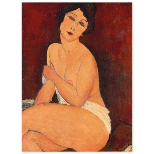 Amedeo modigliani sitzender - amedeo, modigliani,