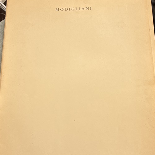 Modigliani tafelverzeichnis - modigliani,