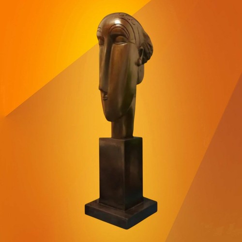 Art deco tete femme - deco,