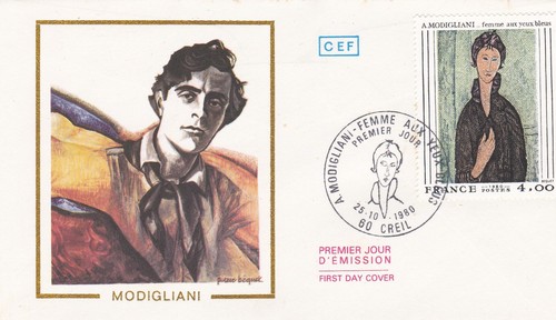 Frankreich 1980 fdc modigliani - 1980,