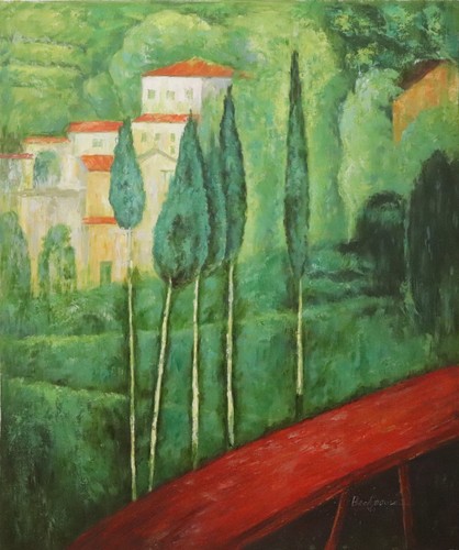 Handgemalt ölgemälde 50x60 - handgemalt,