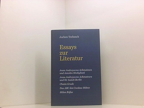 Essays zur literatur anna - zur,