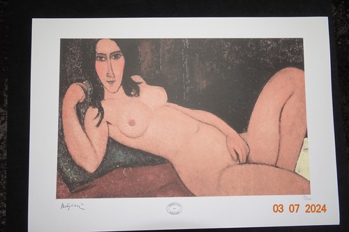 Amadeo modigliani lithographie - amadeo,