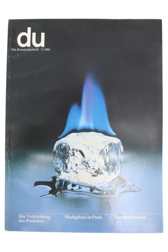 Kunstzeitschrift 1981 - kunstzeitschrift, 05/1981