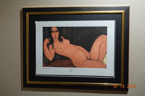 Amadeo modigliani lithographie - amadeo,