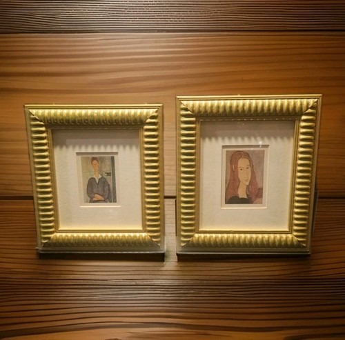 Paar kleine vintage modigliani - paar,