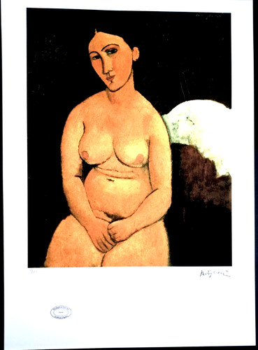 Amedeo modigliani sitzender - ,