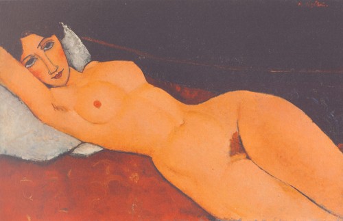 Amedeo modigliani liegender - modigliani,