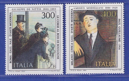 Italien 1984 kunst nittis - 1984, /