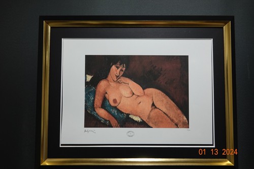 Amadeo modigliani lithographie - modigliani,