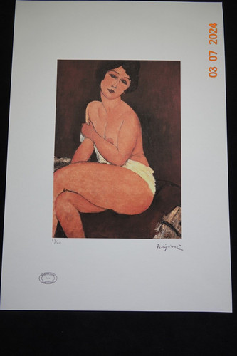 Amadeo modigliani lithographie - amadeo,