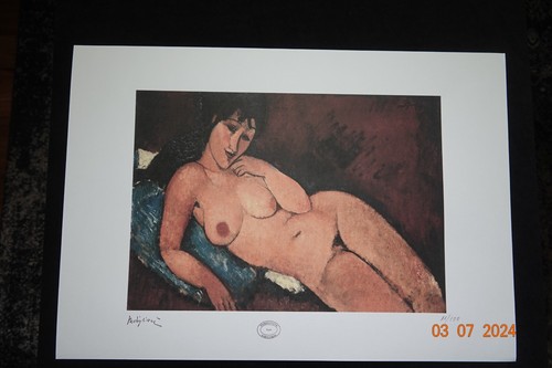 Amadeo modigliani lithographie - amadeo,